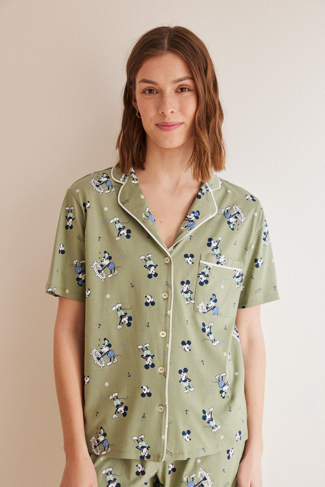 women'secret SET - Pyjama - off white/écru women'secret SET - Pyjama - off white/écru
