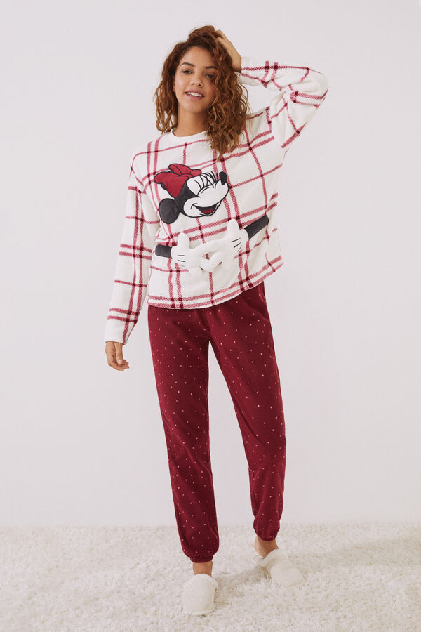 Women's long 3D Minnie fleece pyjamas – Women'secret KSA