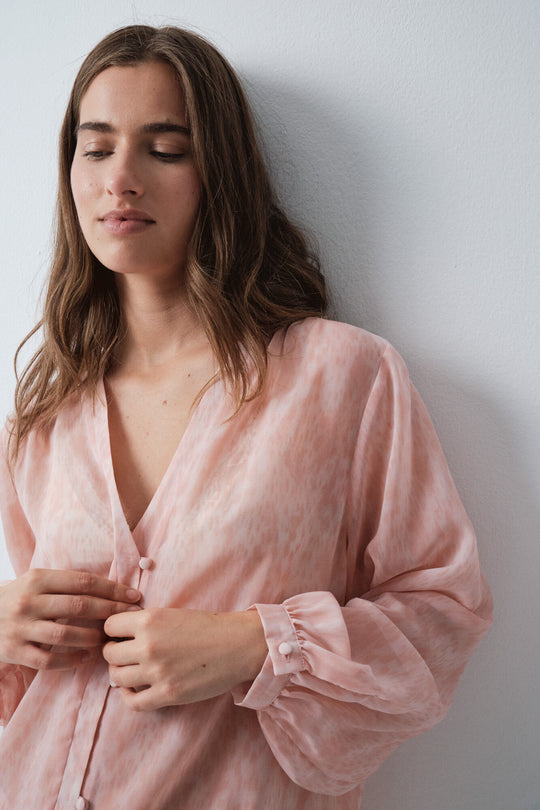 Puffed long pyjamas