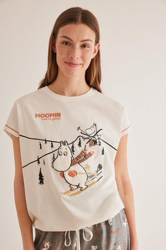 100% cotton Capri Moomin pyjamas