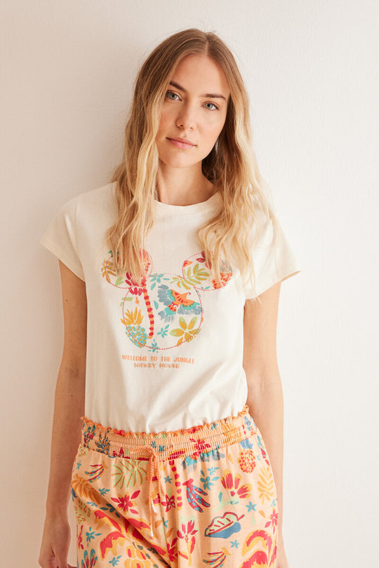 100% Cotton pyjamas in tropical print
