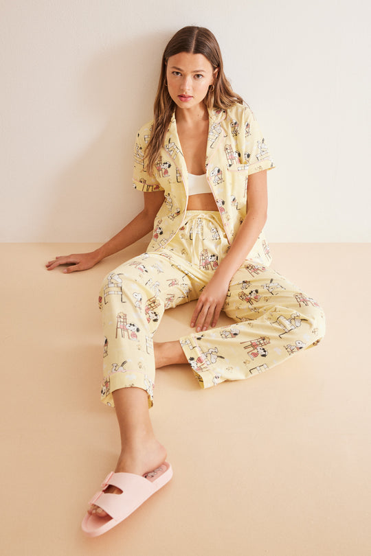 Classic Snoopy pyjamas in 100% cotton