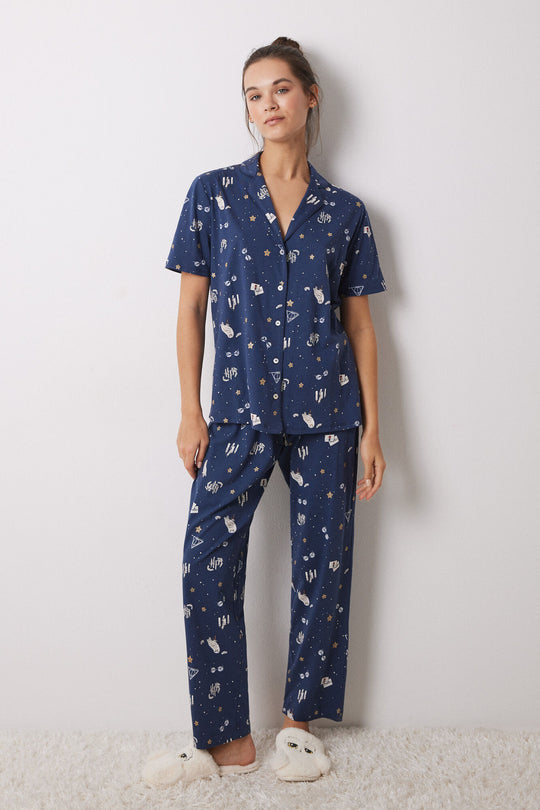 قميص بيجاما هاري بوتر قطن 100% 