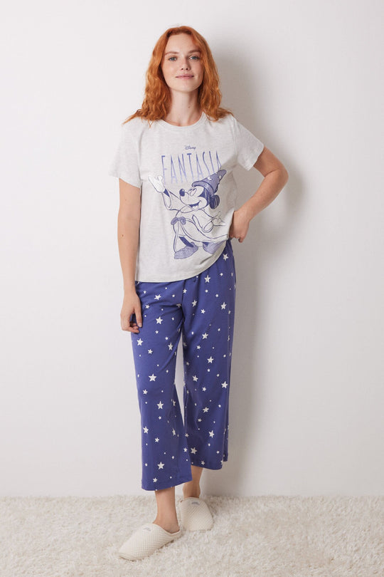 100% Cotton Snoopy Capri Pajamas