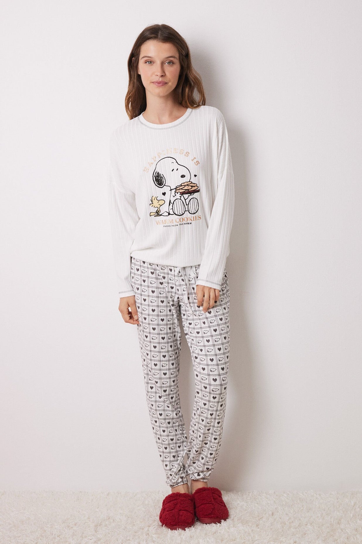 Women'Secret Super soft Snoopy long pajamas – Women'secret KSA