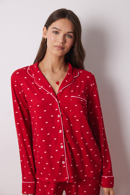 The Blonde Neighbor's Shirt Pajamas