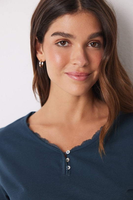 قمصان تي شيرت أساسية قصيرة الأكمام من القطن 100% بلون زجاجة