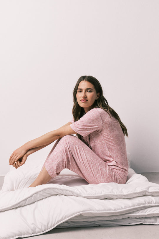 Floral print classic pyjamas
