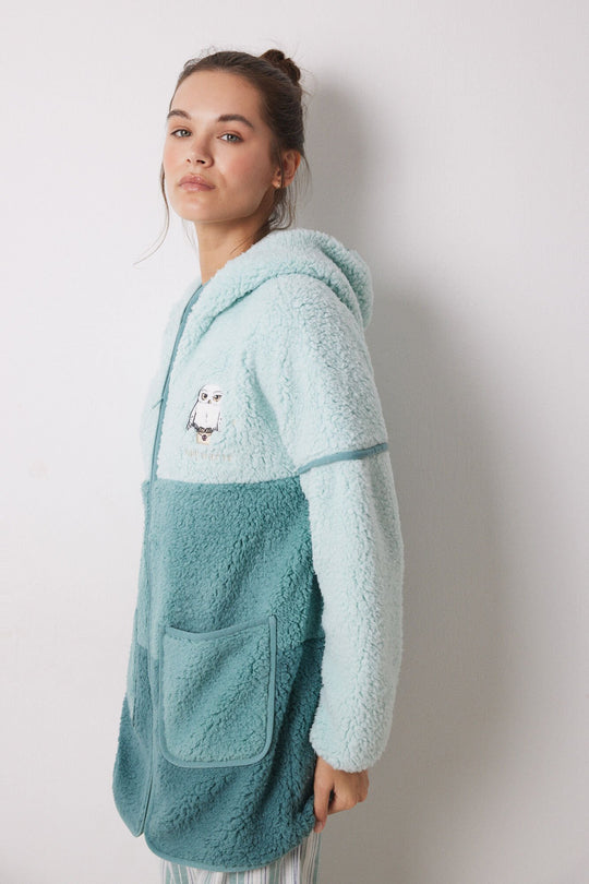 روب هاري بوتر بألوان متداخلة باللون الأخضر