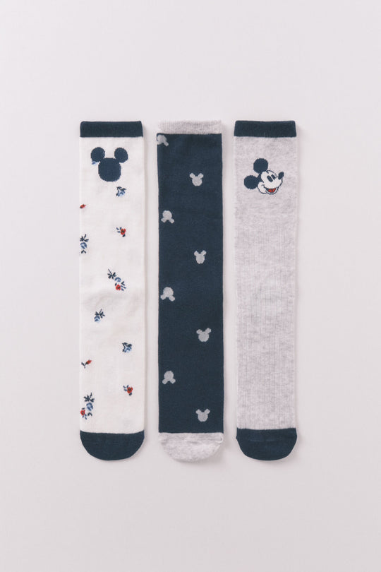 Pack of 3 Disney long socks