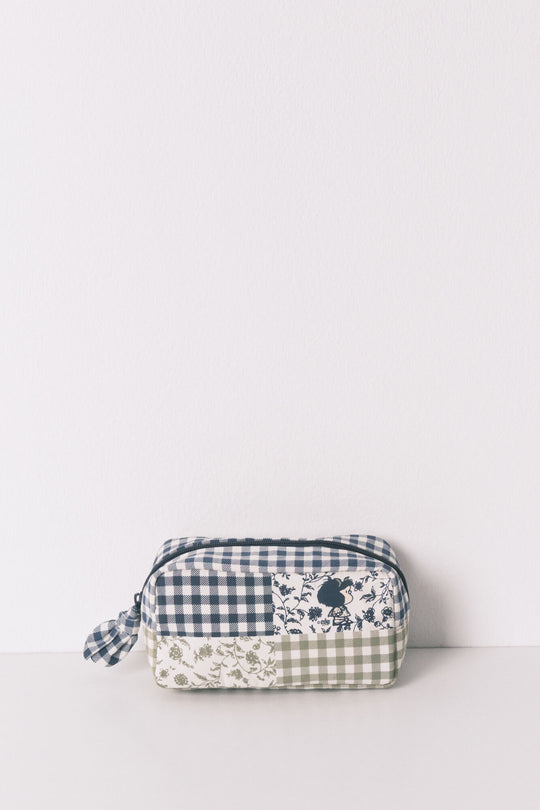 Small multicoloured Mafalda vanity case