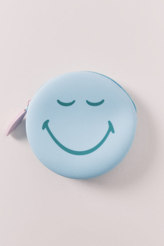 محفظة سيليكون أزرق SmileyWorld®