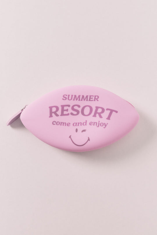 Lilac silicone purse SmileyWorld®