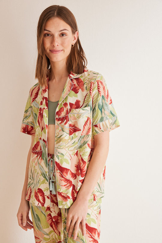 Classic floral print pyjamas