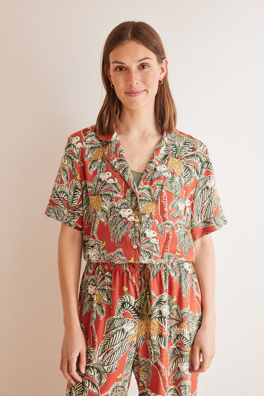 Tropical Snoopy classic pyjamas