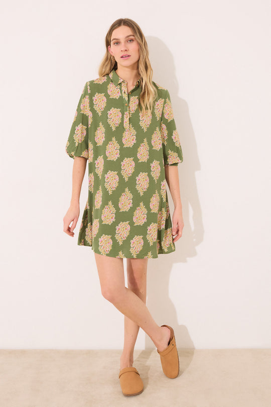 Viscose allover print camisole