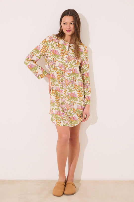 Flower print viscose camisole