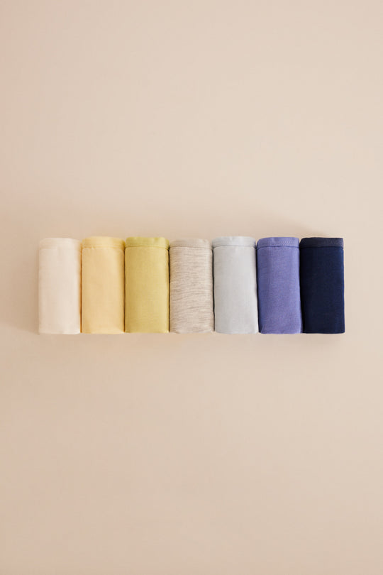 Classic multicolour cotton panties 7