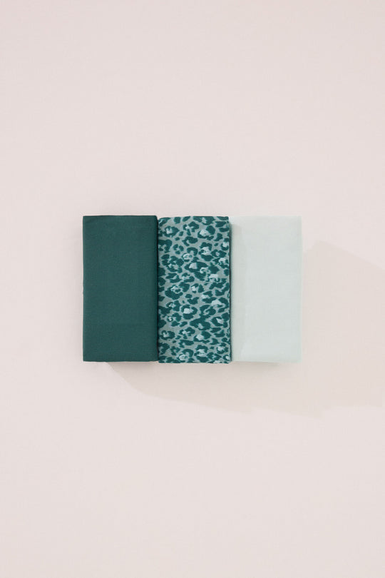 عبوة 3 سراويل داخلية كلاسيكية من المايكروفايبر