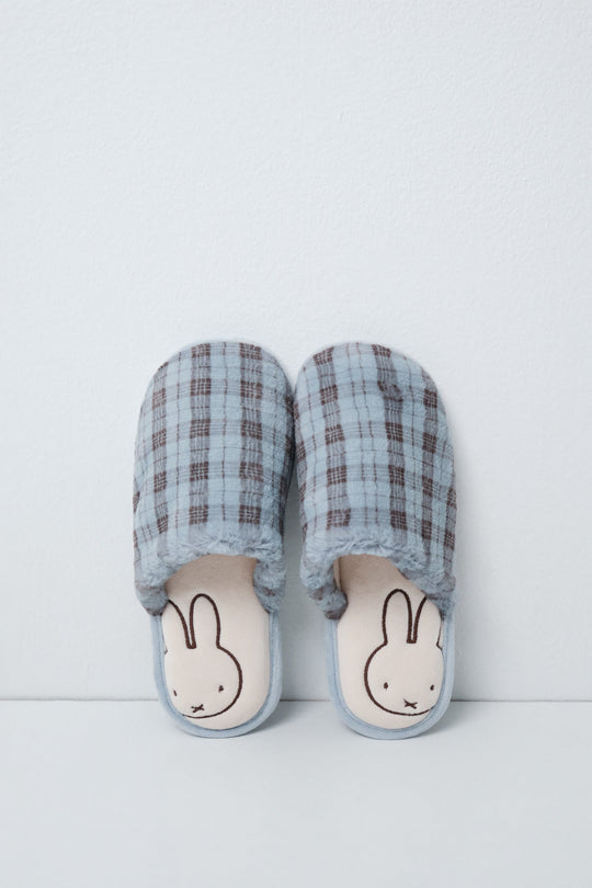 Miffy faux fur slippers